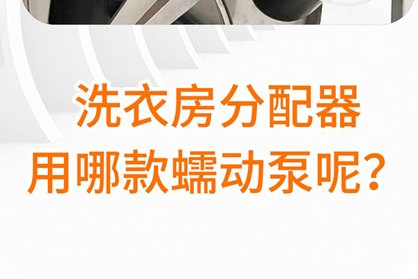 洗衣房分配器用哪款蠕動(dòng)泵呢?